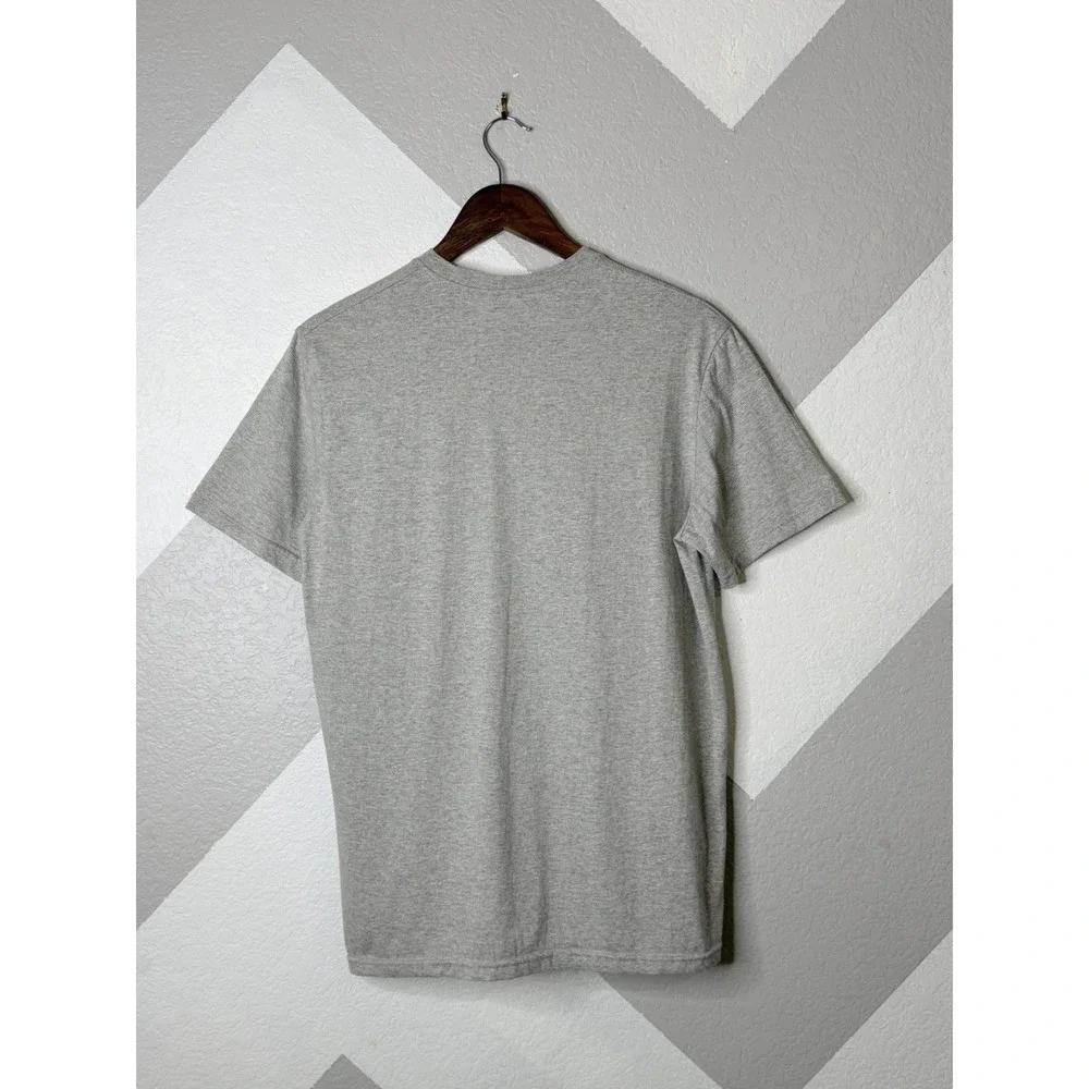 True Religion T-Shirt Lot of 2 Men's Large White Gray Minimal Logo Crew Neck
